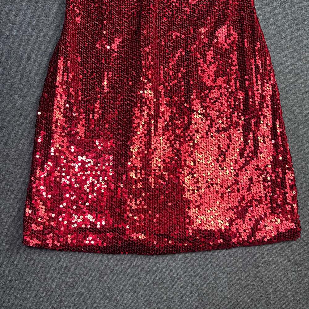 Red Sequin Dress “AVAILABLE” - Picture 4 of 9